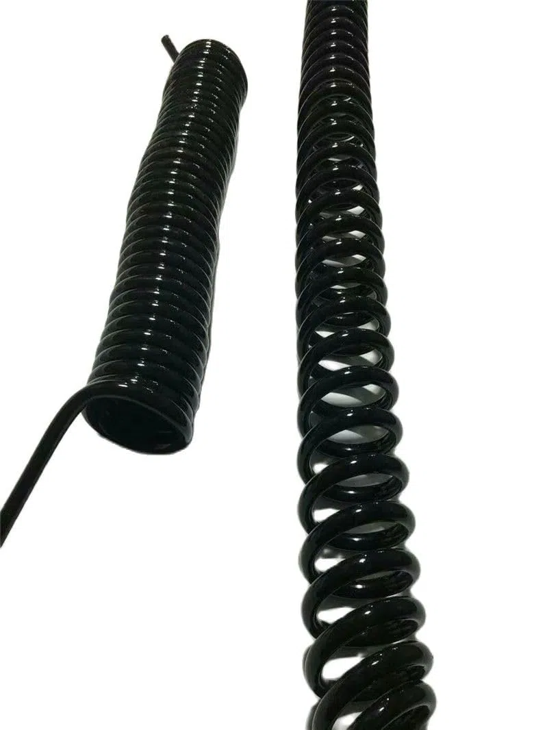 Câble spiralé réseau à double blindage 10 cœurs 20AWG 1-15M