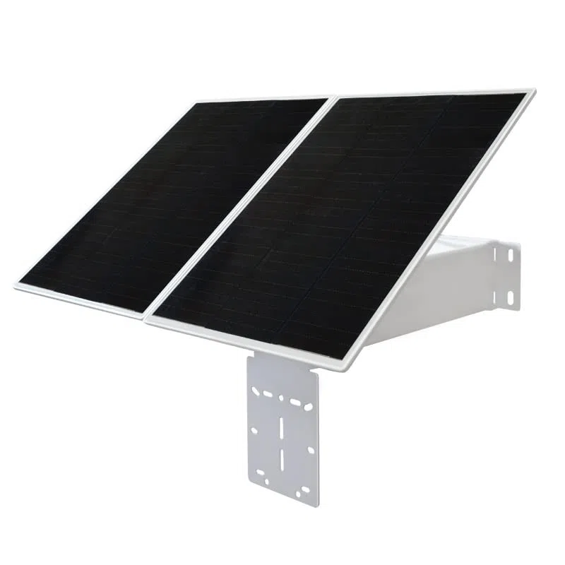Panneau solaire, Pas D'électricité Et Pas De Réseau Système D'alimentation De Caméra De Surveillance Solaire Équipement Étanche Extérieur Carte De Batterie Lithium 40W Pour camping-car, caravane, véhi