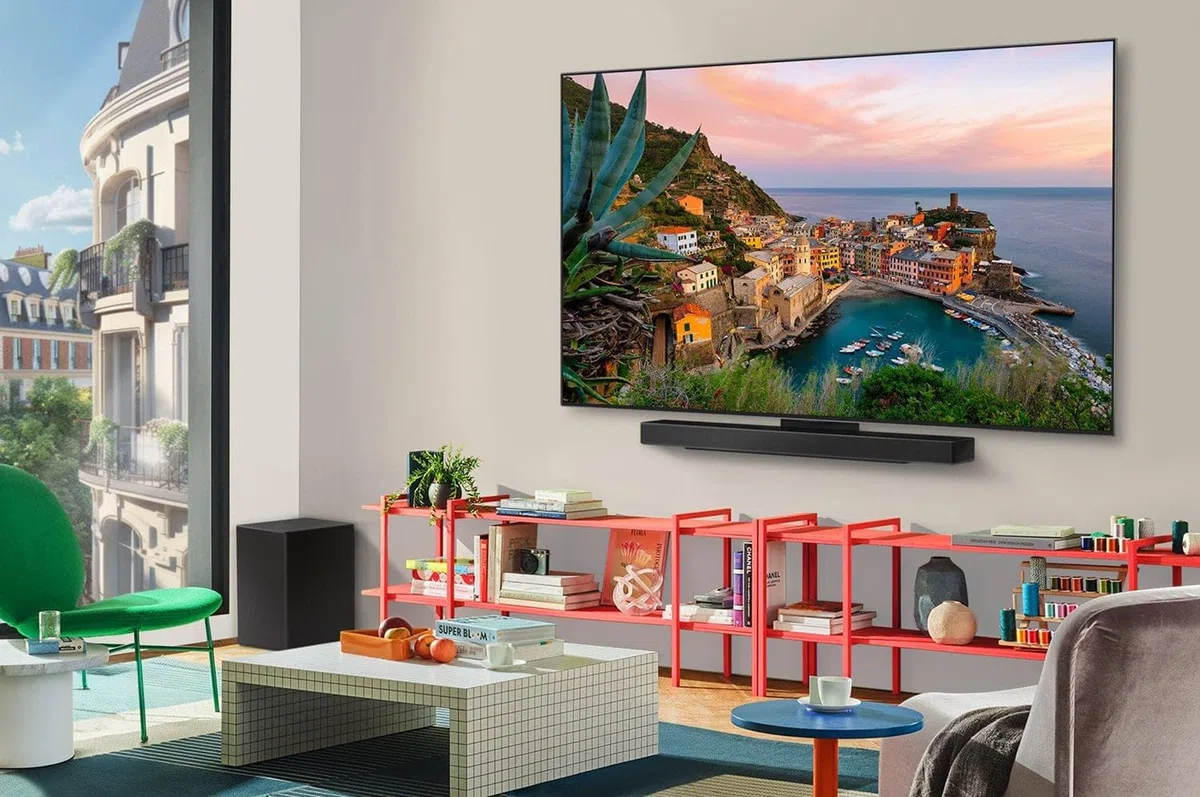 LG OLED evo C5 4K TV, 48", 144 Hz, Dolby Vision IQ, webOS 25, HDMI 2.1, processeur IA, Dolby Atmos
