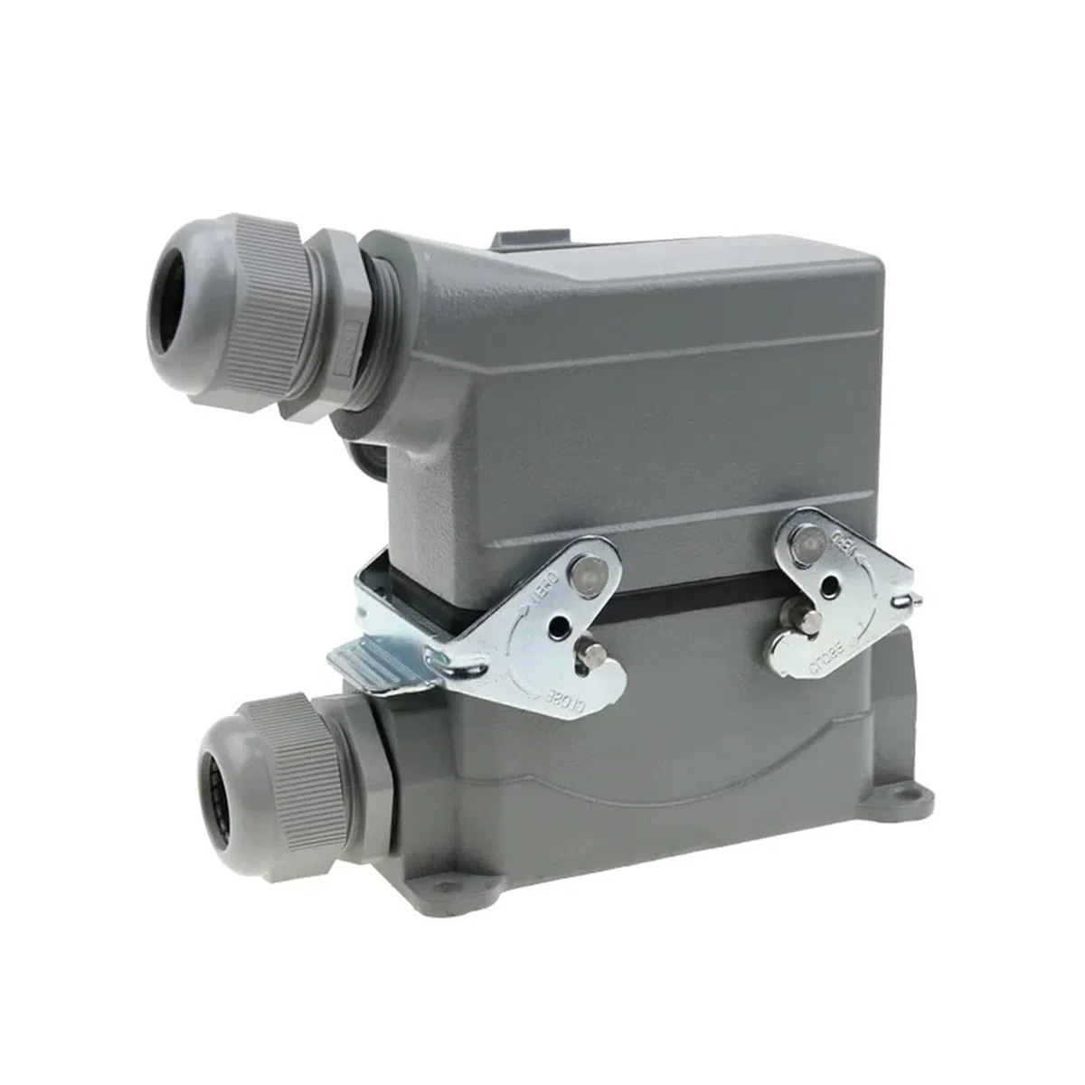 Connecteur rectangulaire robuste HDC-HE-016, 16 broches, prise d'aviation industrielle, 500V, 16a, 1 pièce(16 core top line)