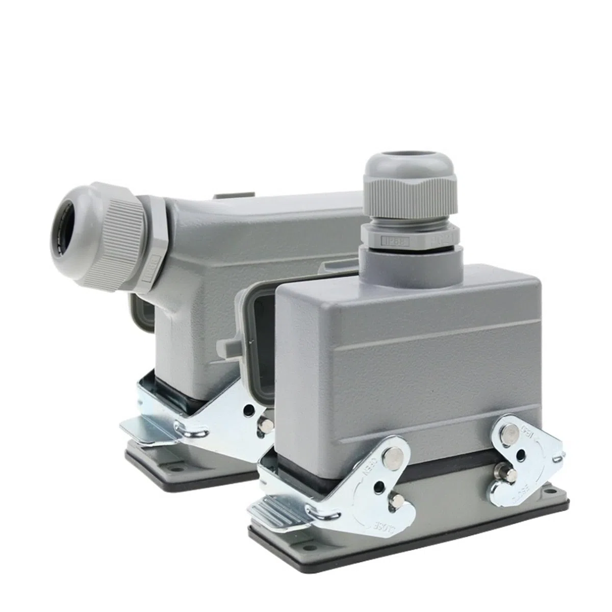 Connecteur rectangulaire robuste HDC-HE-016, 16 broches, prise d'aviation industrielle, 500V, 16a, 1 pièce(16 core top line)